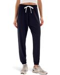 Брюки Splits59 Andie Oversized Fleece Sweatpant, черный - фото