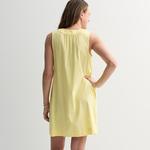 Повседневное платье-сарафан с V-образным вырезом Petite Sonoma Goods For Life, Neutral Multi Stripe - фото 2