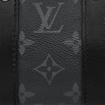 LOUIS VUITTON Сумка Keepall Xs Monogram Eclipse Reverse Black - фото 7