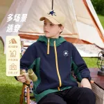 Детская куртка с капюшоном Converse, темно- - фото 10