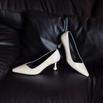 Туфли на высоком каблуке женские бежевый 7Or9 - фото 5