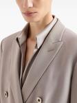 Giorgio Armani двубортный блейзер, серый - фото 2