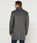 Шерстяное пальто бордового цвета Joop!, серый - фото 3