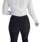 Боди Glitter Moment белого цвета Blue Buttercup - фото 2