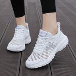 Кроссовки женские с низким верхом, белый, серый Binary - фото 2