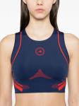 Adidas by Stella McCartney спортивный топ TruePace Running, синий - фото 5