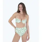 Топ бикини Hurley Mikonos Tab, зеленый - фото 4