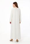 Платье Modanisa Maxi dress, White - фото 3