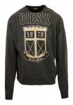 Толстовка Diesel Sweatshirt, Dark Grey - фото 4