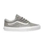 Кроссовки Old Skool Lurex Glitter Vans, серебро - фото