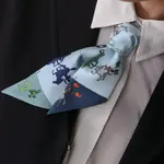 Шёлковый платок HERMES Мультиколор - фото 6