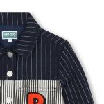 Детская куртка Kenzo, черный/серый - фото 3