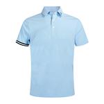 Мужская поло EUROPEAN TOUR, синий - фото 3