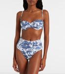 Бюстгальтер бикини Jo Staud, Blue Toile - фото 2