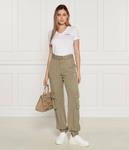 Брюки женские Guess Jeans с накладными карманами, зеленый - фото 2