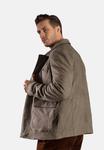Куртка VENEZIA Leather jacket, Grey - фото 3