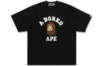 Футболка Bored Ape Co-brand унисекс, черная A Bathing Ape, черный - фото
