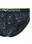 Трусы с принтом (упаковка из двух шт.) Emporio Armani, синий - фото 6