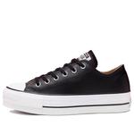 Кроссовки chuck taylor all star lift clean ox 'black' Converse, черный - фото