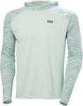 Толстовка Helly-Hansen Men's LIFA Active Solen Graphic с капюшоном Helly Hansen, 462 Green Mist Wave - фото