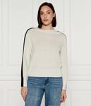 Свитер из шерсти Marc Cain Loose fit, экрю - фото