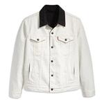 Куртка Levi's x Air Jordan Crossover reversible Casual Denim Jacket 'White Black', белый - фото
