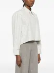 Рубашка с длинными рукавами Sandro, белый - фото 3