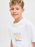 Футболка JACK & JONES Junior, белый - фото 6