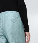 Широкие брюки из шелка Prada, Linfa - фото 5