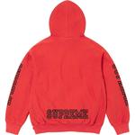 Колледж свитшот с капюшоном и рукавами Supreme, оливковый - фото 11