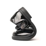 Детские кожаные туфли Kids Low-top Black Purr Than Babe, черный - фото 4