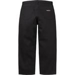Supreme Жесткие мешковатые джинсы black selvedge - фото 4