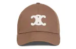Триумф Бейсболка из Хлопка CELINE, Коричневый - фото