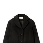 TORY BURCH Женское черное пальто Black, Black - фото 4