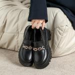 Лоферы женские черный Zhr - фото 8