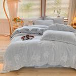 LUOLAI HOME Комплект постельного белья, 150 см, 4 предмета - фото 3