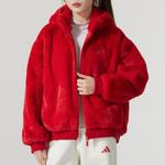 Adidas Куртка женская красная, Red - фото 4