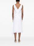Декорированное платье миди Peserico, белый - фото 4