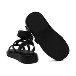 Кожаные алые босоножки Boss, черный - фото 4