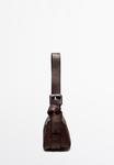 Сумка Massimo Dutti SMALL WITH BUCKLE, Bordeaux - фото 4