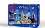 Пазл Cubic Fun, 3D City Line Нью-Йорк - фото 2
