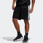 Шорты side stripe printing loose shorts black Adidas, черный - фото 2