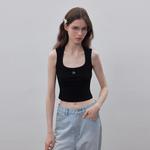 KIRSH Женский черный топ Tank - фото 3