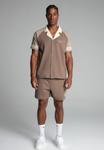 Шорты SIKSILK RETRO, Beige/Brown - фото 2