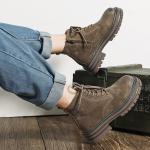 Мужские ботинки Cahhrrn X Martin Boot Men Beige Dounkol - фото 25