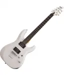 Совершенно новая электрогитара Schecter C-6 Deluxe, цвет сатиновый белый - фото 3