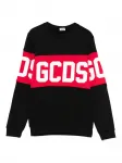 Толстовка с логотипом Gcds Kids, черный - фото