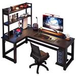 Угловой компьютерный стол Naijia (Naijia) 180x120x75 см, игровой, L-образный, для дома и офиса, улучшенная карбоновая правая модель - фото 6