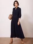 Платье-рубашка макси Mint Velvet, цвет Blue Navy - фото