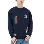 Свитшот унисекс New Era, темно-синий - фото 3